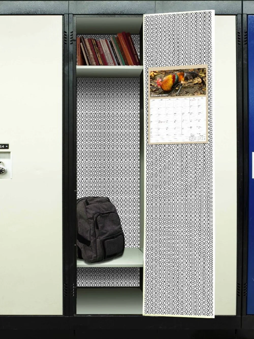 2026 - 2027 Calendar Magnetic Peel & Stick 18 Months 8.5